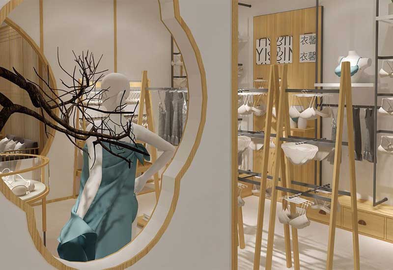 鄭州內(nèi)衣專賣店裝修燈光照明設計如何營造舒適私密氛圍